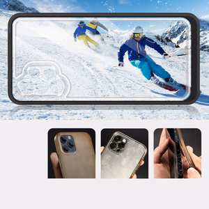 Läbipaistev 3in1 ümbris Samsung Galaxy A72 4G Frame Gel Cover Must