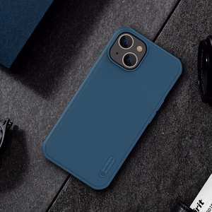 Nillkin Super Frosted Shield Pro magnetiline ümbris iPhone 14 Plus'ile MagSafe magnetiga sinine