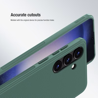 Nillkin Super Frosted Shield Pro armored ümbris jaoks Samsung Galaxy S24+ - punane