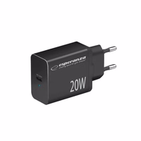 Esperanza EZC104K mains charger 20W must