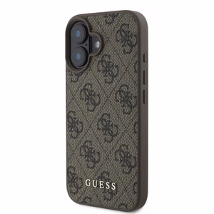 GUESS ümbris jaoks IPHONE 16 GUHCP16SG4GFBR (PU 4G Classic) brown