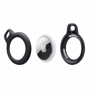 Tech-Protect Rough Chain чехол для Apple AirTag с подвеской - чёрный