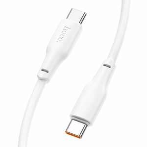 Кабель USB C - USB C Hoco 3A 100W 2 m X93 белый