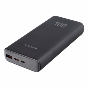 Powerbank Veger T100 (W2032C-100) PD QC3.0 5A 100W 20000 mAh must