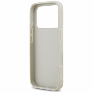 DKNY Checkered with Printed Stripes iPhone 17 Pro Ümbris - Beige