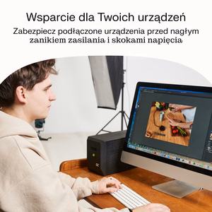 roheline Cell uninterruptible power supply (UPS) Line-Interactive 1 kVA 600 W 4 AC outlet(s)