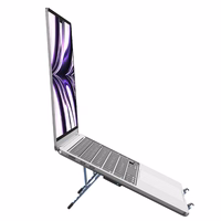 Desk hoidja jaoks laptop / tablet foldable Forcell F-Grip Fold Alus H Pro hall
