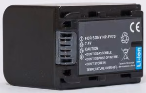 Sony, aku NP-FV70