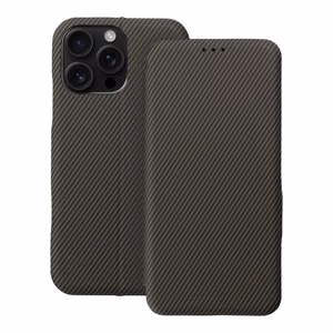 FOLIO Side Magnet Kaaned jaoks IPHONE 16 PRO MAX brown