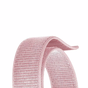 Crong Nylon nailonist spordirihm Apple Watchile 38/40/41/42 mm, puudriroosa