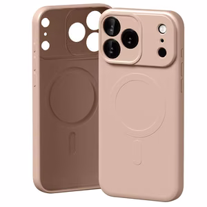 Mercury полусиликоновый Magsafe iPhone 17 Pro Max / 18 Pro Max розовый песок
