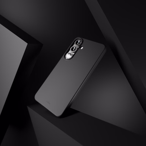Puro Icon Silicone Ümbris jaoks Samsung Galaxy S25 - must