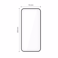 Tech-Protect Glass Fit+ 2-pack karastatud klaas jaoks Xiaomi Redmi 15C 173 mm / Poco C85 173 mm - must