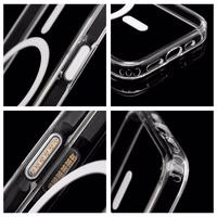 Clear Elite Mag Ümbris antiyellowing compatible with Camera Control button and MagSafe jaoks IPHONE 16 PRO läbipaistev