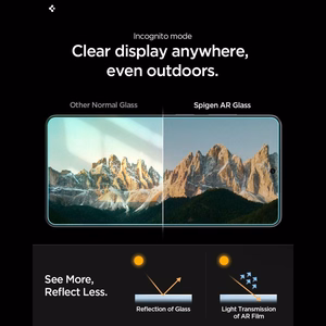 Spigen Glas.Tr Ez Fit Pro Anti Reflection karastatud klaas 2-pakk Samsung Galaxy S26 Ultra jaoks