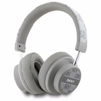 DKNY sininetooth On-Ear Headphones DKBHM2PCSHLE Beige/Beige Checkepunane Pattern