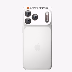 Spigen Optik Pro XL GLAS.TR EZ FIT karastatud klaas mudelile iPhone 18 Pro Max, tumeda kirsipunase värviga