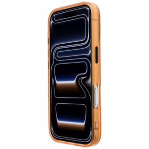 BMW M IML Frosted Metal Logo & Trims MagSafe ümbris mudelile iPhone 17 Pro / 18 Pro – oranž