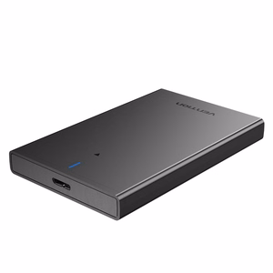 Vention 2,5-tolline SATA kõvaketta korpus (USB 3.0 Micro-B) must