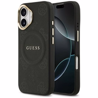 GUESS ümbris jaoks IPHONE 17 compatible with MagSafe GUHMP17SPSAMSECK (PU W/ Peony Hot Stamp) must
