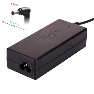 Laadija sülearvutile Akyga AK-ND-54 (19V / 2.37A 45W 4.0 x 1.35mm) ASUS 1.2m