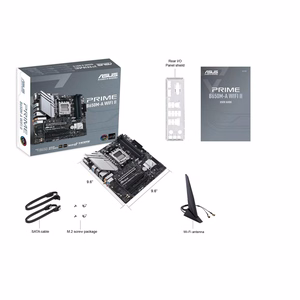 ASUS PRIME B650M-A WIFI II AMD B650 Socket AM5 micro ATX emaplaat