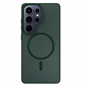 Samsung Galaxy S26 Ultra – 3mk Smoke MagCase roheline telefoniümbris