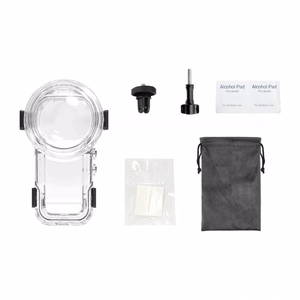 Puluz Waterproof Case (60 m) with Quick-Release Mount for Insta360 X5 (Transparent)