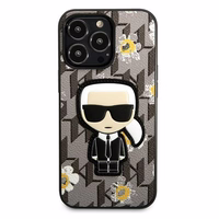 Karl Lagerfeld Flower Ikonik Karl ümbris jaoks iPhone 13 Pro / iPhone 13 - hall