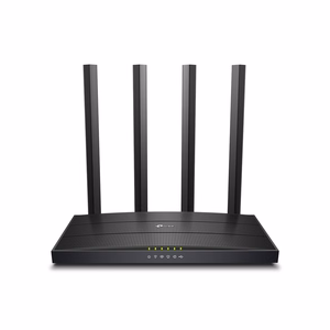 Must kahesageduslik TP-Link Archer C6U AC1200 gigabitine Wi-Fi ruuter