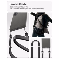 Spigen Liquid Air Mag MagSafe Ümbris for Samsung Galaxy S26+ - hall