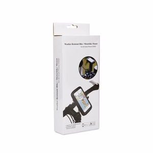 Motorcycle hoidja jaoks mobile phone waterproof with zip ( 5,5" - 6,3" ) must