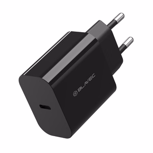 Blavec Сетевое зарядное устройство BC-7 GaN4 - Type C - PD QC 45W 3A с кабелем Type C to Type C (TCBC7G4-CB453A+CC) чёрное