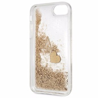 Guess GUOHCI8GLHFLGO iPhone 7/8/SE 2020 /SE 2022 kuldne/kuldne kõva korpus Glitter Charms