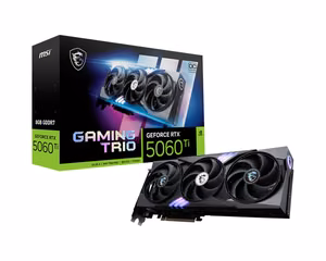MSI GeForce RTX 5060 Ti 8G GAMING TRIO OC NVIDIA 8 GB GDDR7 graafikakaart
