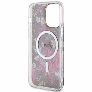 Guess GUHMP14XHCFWSA iPhone 14 Pro Max 6.7" roheline/khaki hardcase Flower MagSafe