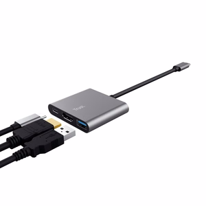 Trust Dalyx USB 3.2 Gen 1 (3.1 Gen 1) Type-C alumiinium, must