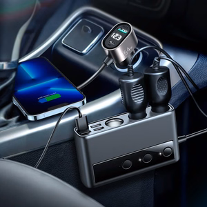 Car laadija Joyroom 9in1 154W 3x12V, PD USB Type-C, QC3.0 USB-A, 4xUSB-A JR-CL06