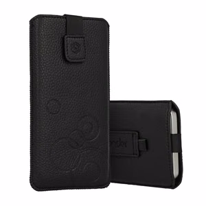 Wonder Deko Pouch Чехол (размер L) для Iphone 13 Mini/12 Mini/SE 2020/2022/7/8 чёрный