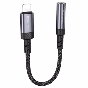 Borofone adapter BV24 Graceful - Lightning 3,5mm pistikupesale - hall