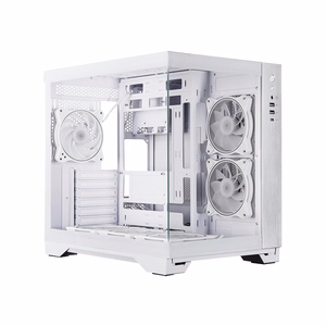 Chieftec GM-30W-TG-OP computer case Cube White