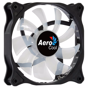 Aerocool COSMO12FRGB arvuti ventilaator 12 cm LED RGB Molex vaikne must