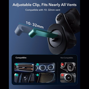 ESR OmniLock Qi2.2 Magnetic MagSafe Car Air Vent Mount - must