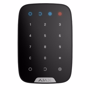 AJAX KeyPad Plus Juhtmevaba Touch Keyboard (must)