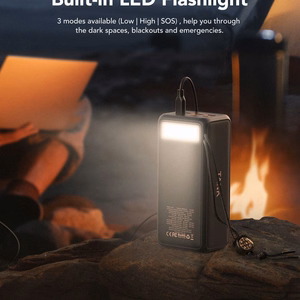 Powerbank Veger Tank Boost (W5001C) PD QC3.0 5A 130W 56000 mAh black