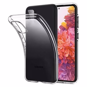 Ümbris Samsung S20 FE / S20 FE 5G jaoks, Ultra Slim 0,5 mm tagakaas, läbipaistev