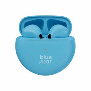 Blue Star (TX3) TWS Bluetooth juhtmevabad kõrvaklapid sinised
