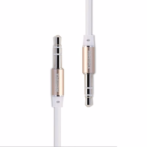 KAABEL JACK-JACK 3,5mm 1M REMAX valge