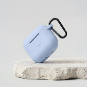Etteri silikoonümbris AirPods 4 helesinine