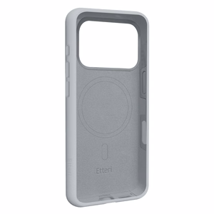 Etteri Silicone Mag ümbris iPhone 17 Pro / 18 Pro jaoks, hõbedane